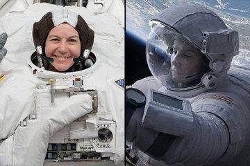 Comparación de astronautas