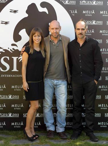 Jaume Balagueró, Luis Tosar y Marta Etura en Sitges 2011