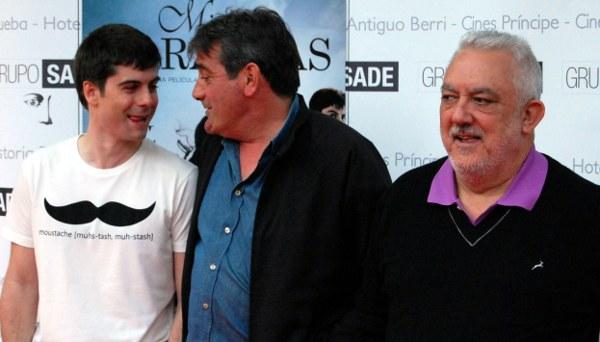 Imanol Uribe, Iban Garate y  Gonzalo F. Berridi