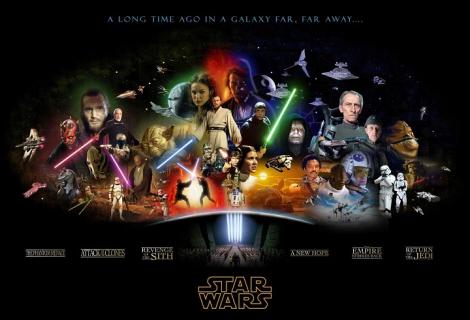Imagen de personajes Universo Star Wars