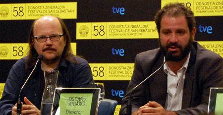Santiago Segura y Oscar Aibar