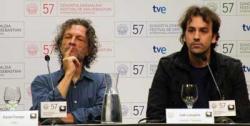 El actor Daniel Fanego y el director Isaki Lacuesta, Los Condenados