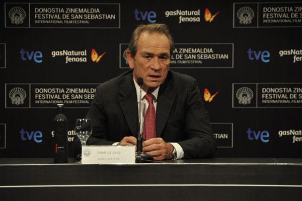 Tommy Lee Jones en la Rueda de prensa de Hope Spring