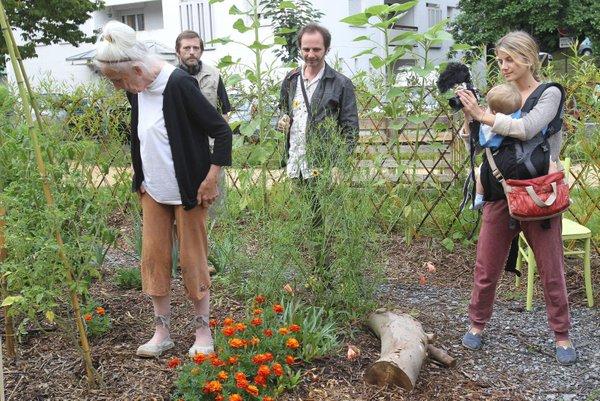 Rodando con el crío