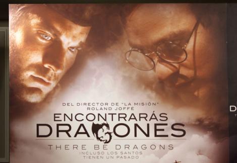 Cartel de Encontrar&aacute;s dragones