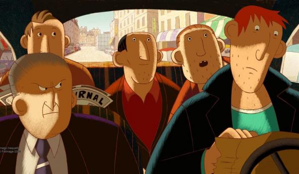 Fotograma de Un gato en Par&iacute;s