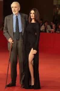 Christopher Lee y Paz Vega