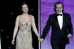 Aitana Sánchez Gijón y José Coronado