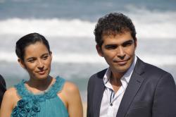 Pilar Padilla y Vladimir Cruz