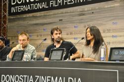 Isaki Lacuesta, Miquel Barceló e Isa Campo