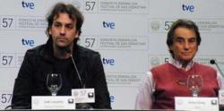 Isaki Lacuesta y el actor Arturo Goetz, Los Condenados